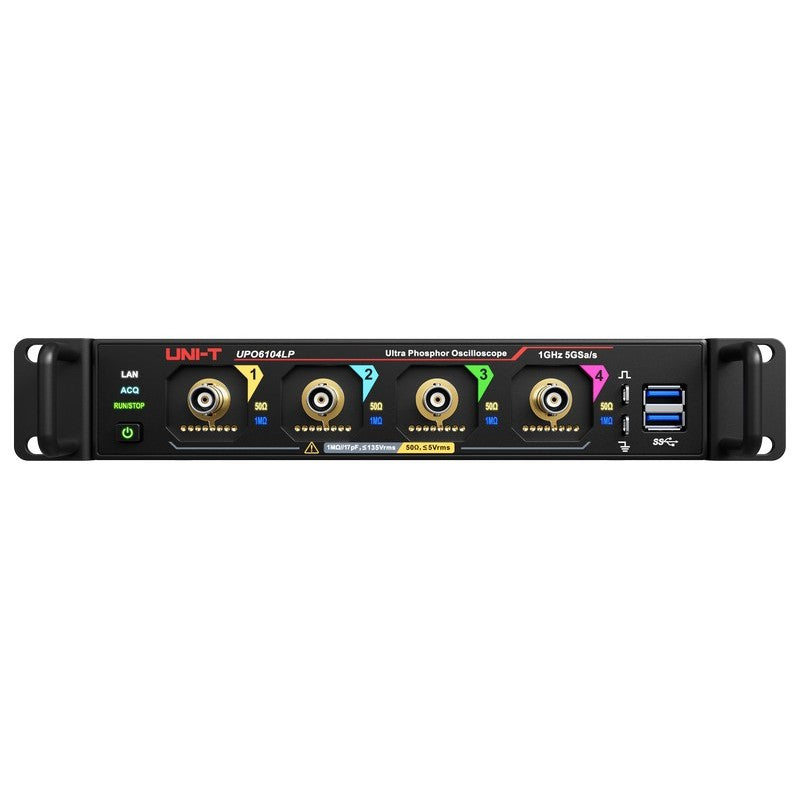 UPO6104LP 1 GHz 4Ch 12-Bit Rack-Mount Oscilloscope