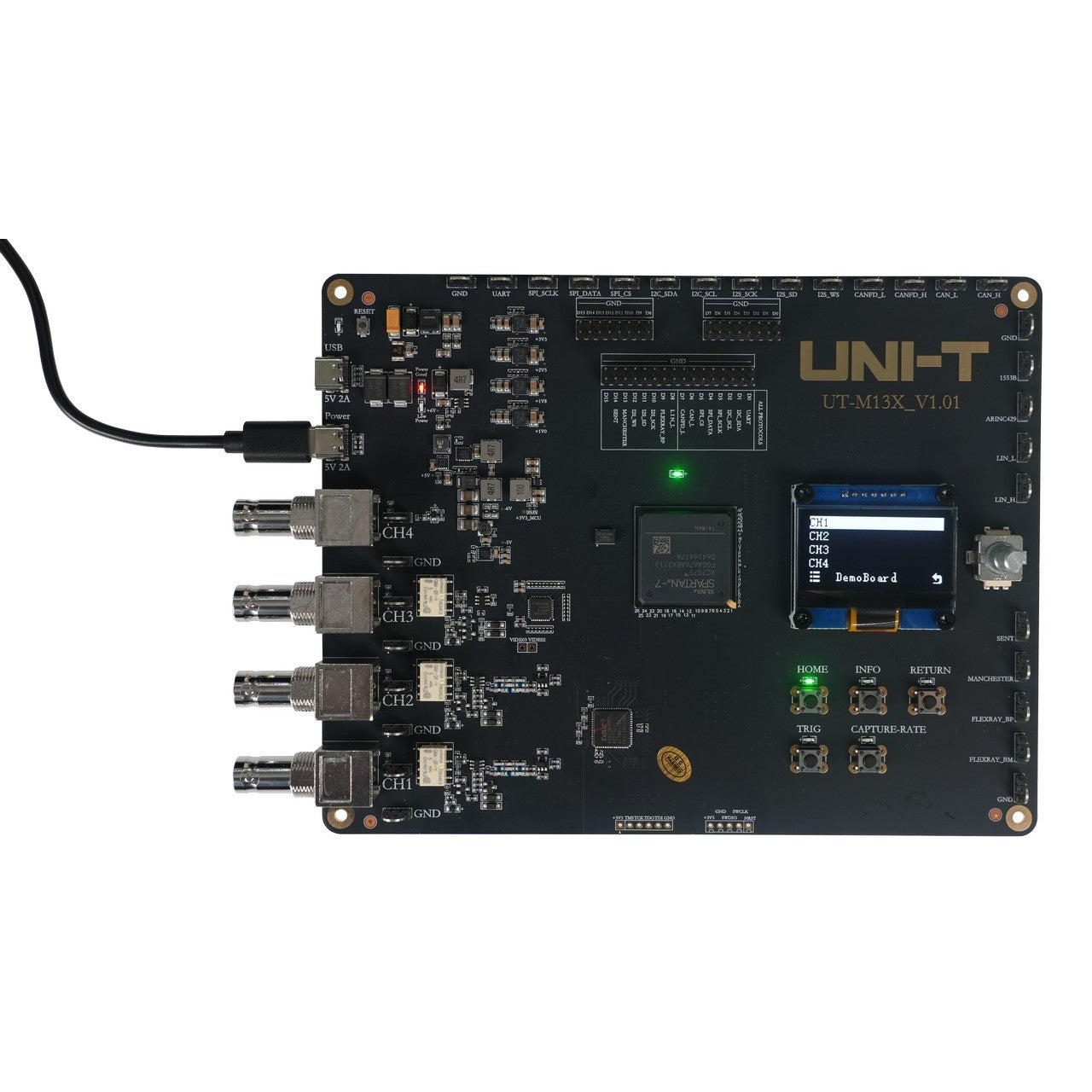 UT-M13X Oscilloscope Demo Board – Uni-Trend US