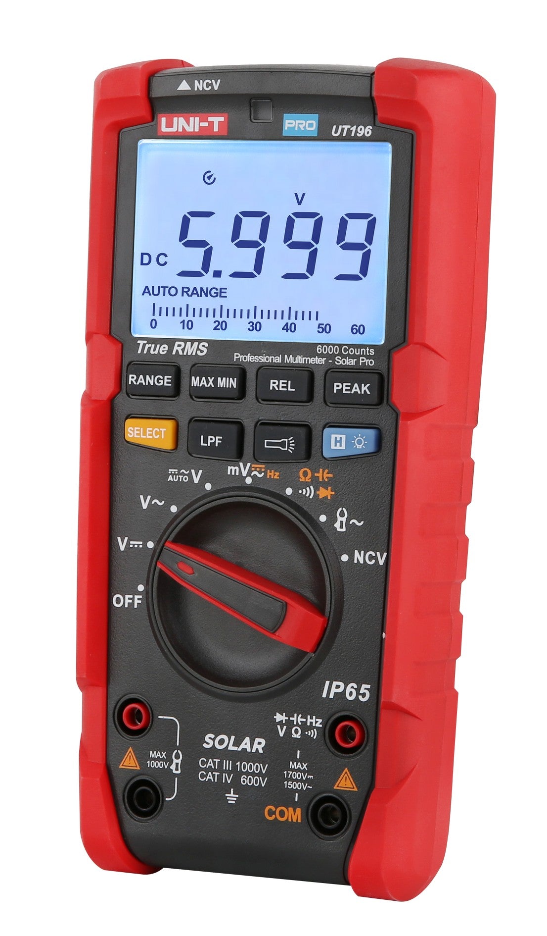 UT196 Solar Pro TRMS Multimeter | UNI-T – Uni-Trend US