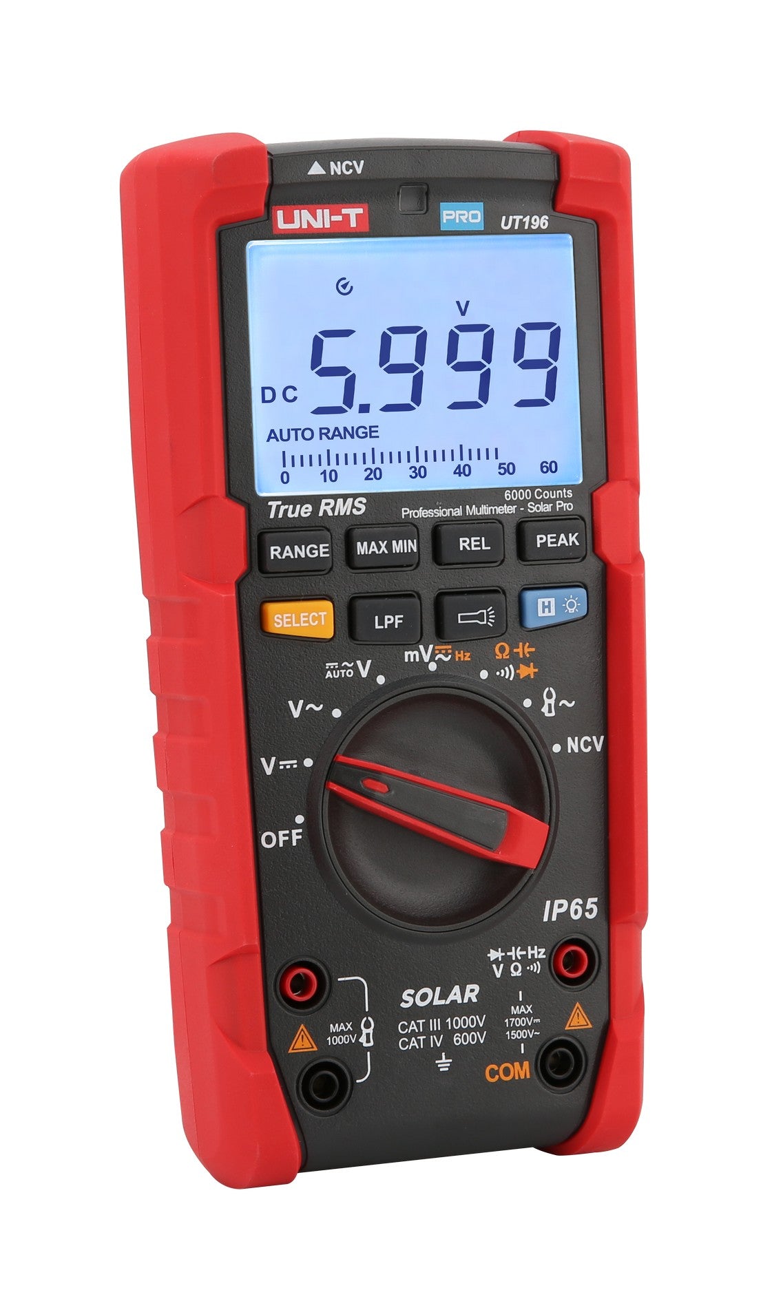 UT196 Solar Pro TRMS Multimeter | UNI-T – Uni-Trend US