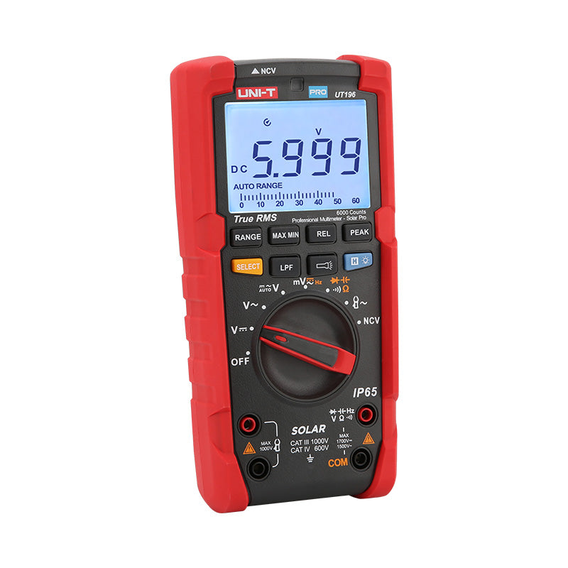 UT196 Solar Pro TRMS Multimeter | UNI-T – Uni-Trend US