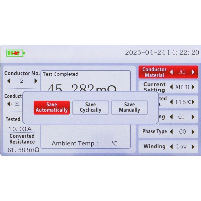 UT625B 200A Digital Low Resistance Ohmmeter