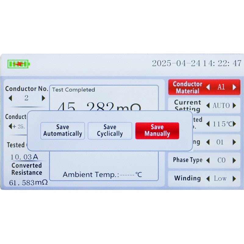 UT625B 200A Digital Low Resistance Ohmmeter