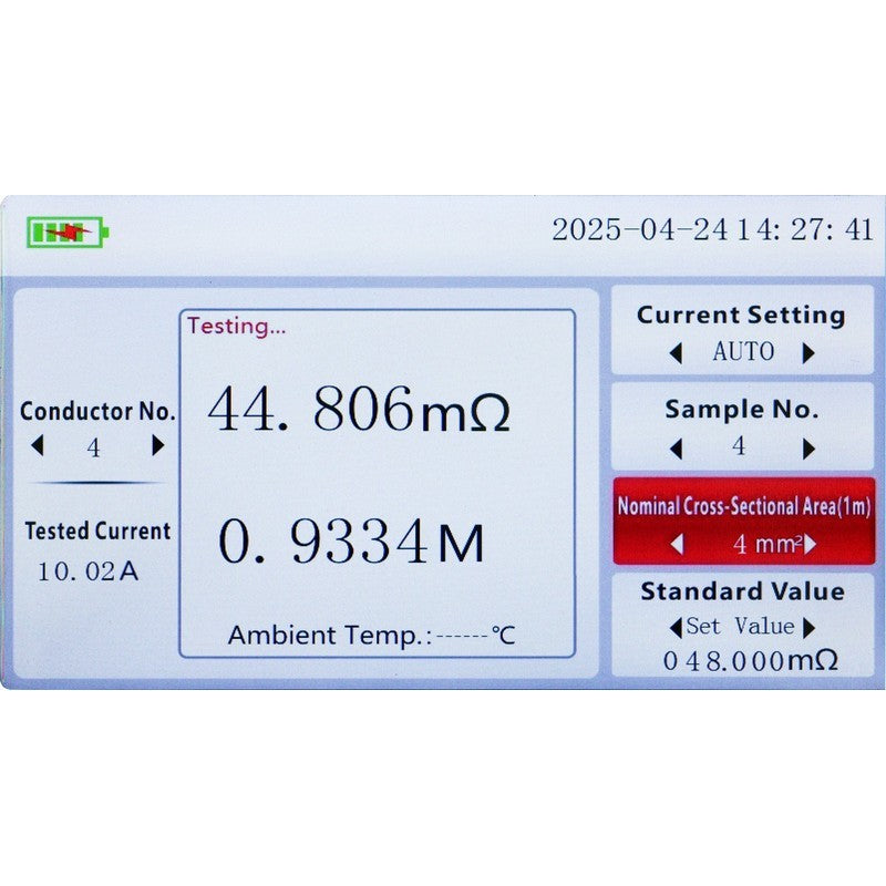 UT625B 200A Digital Low Resistance Ohmmeter