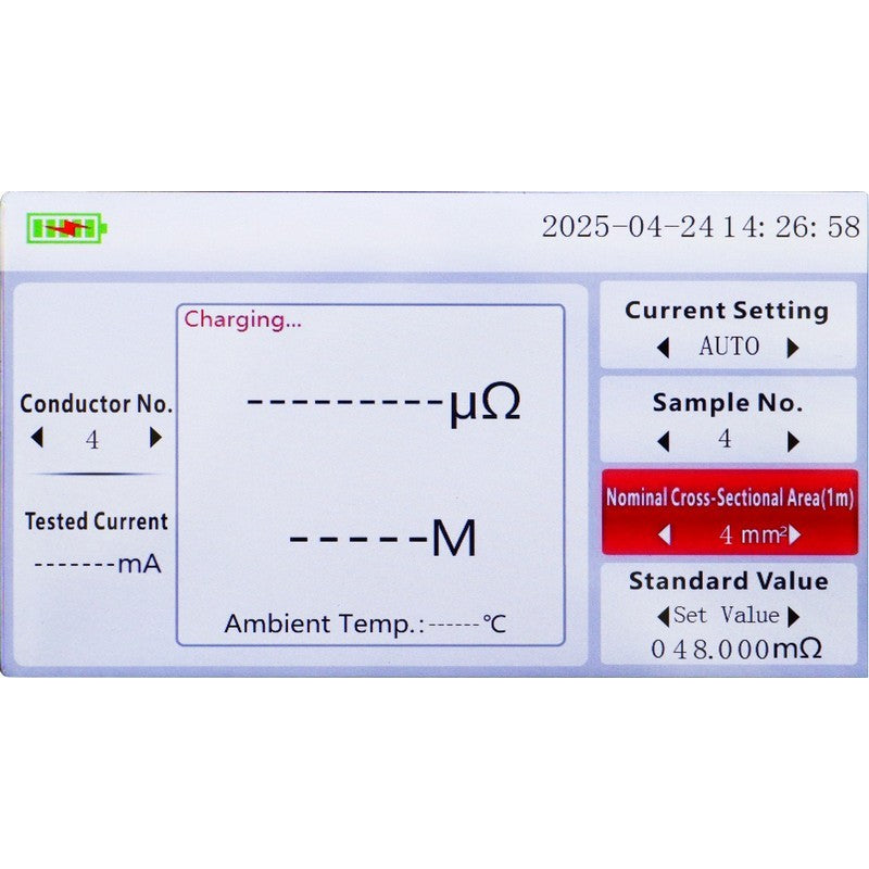 UT625B 200A Digital Low Resistance Ohmmeter