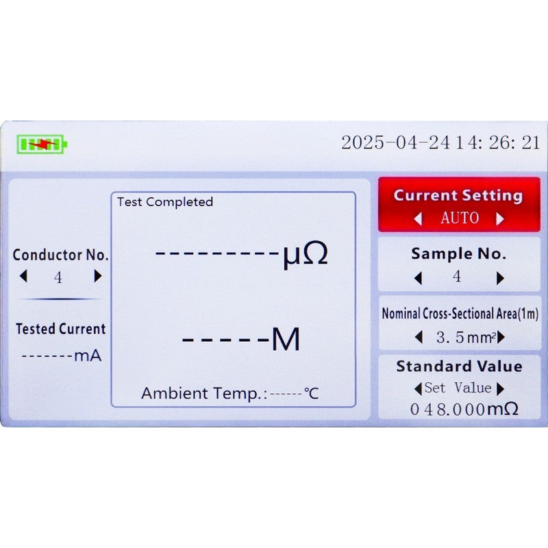 UT625B 200A Digital Low Resistance Ohmmeter