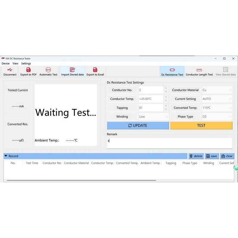 UT625B 200A Digital Low Resistance Ohmmeter