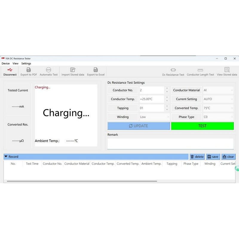 UT625B 200A Digital Low Resistance Ohmmeter