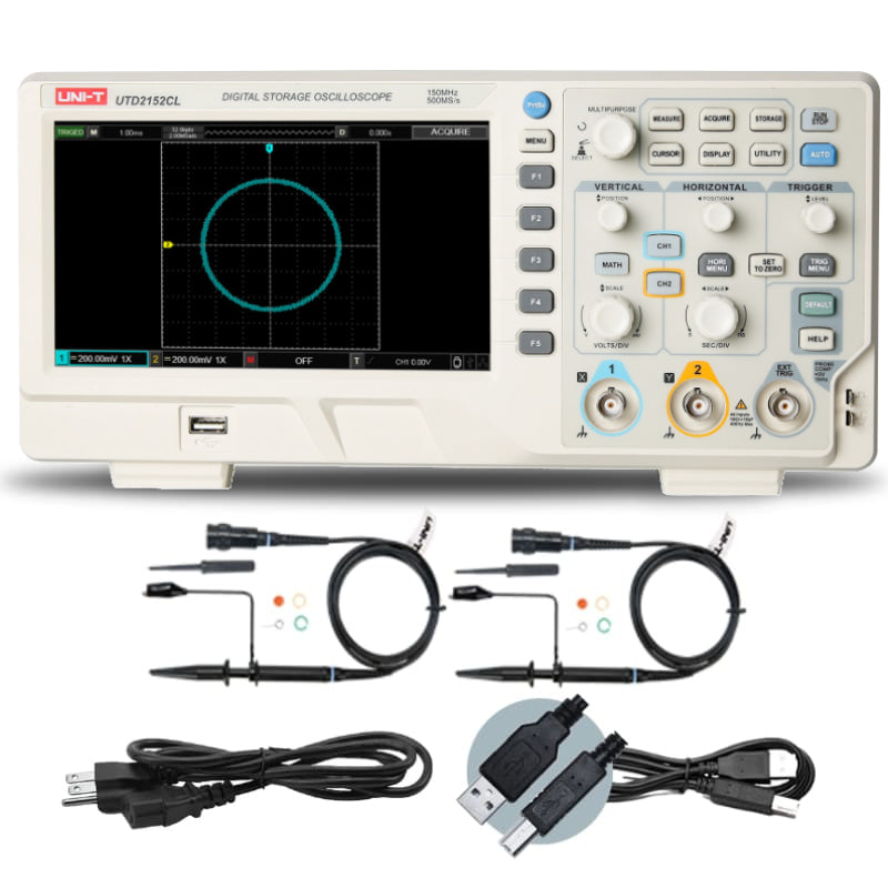 UTD2152CL 150MHz 2Ch Digital Storage Oscilloscope
