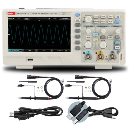 UTD2202CEX+ 200 MHz 2Ch Digital Storage Oscilloscope