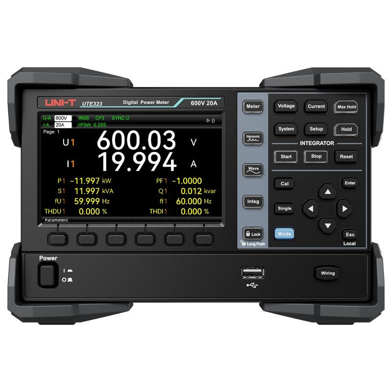 UTE323G 3-Ch High-Precision Digital Power Meter, with GPIB