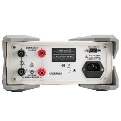 UTE9802+ Power Meter – 600V/20A True RMS AC/DC/AC+DC Measurement