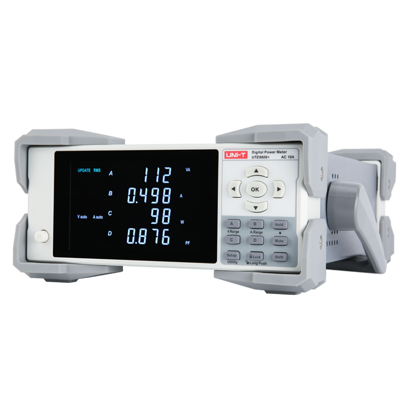 UTE9806+ Power Meter – 600V/10A, AC Measurement