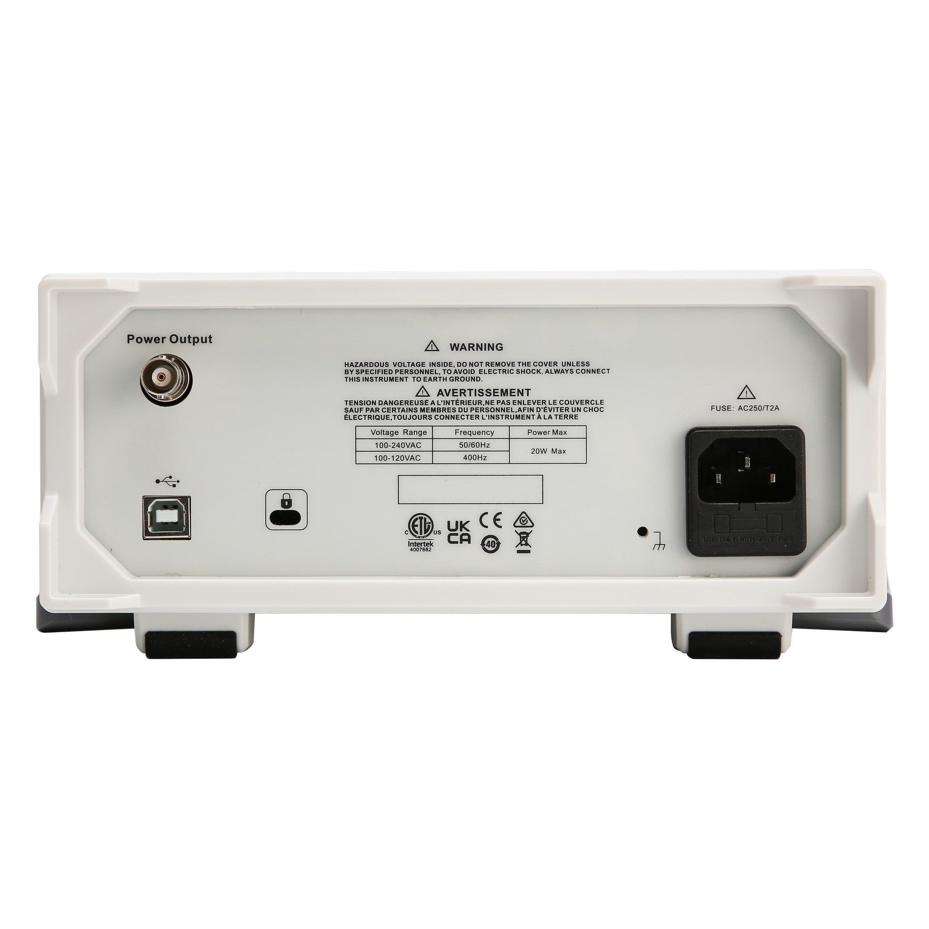 UTG1022X-PA 20MHz 2Ch Essential-Series Arbitrary Waveform Generator with 4W Power Amplifier