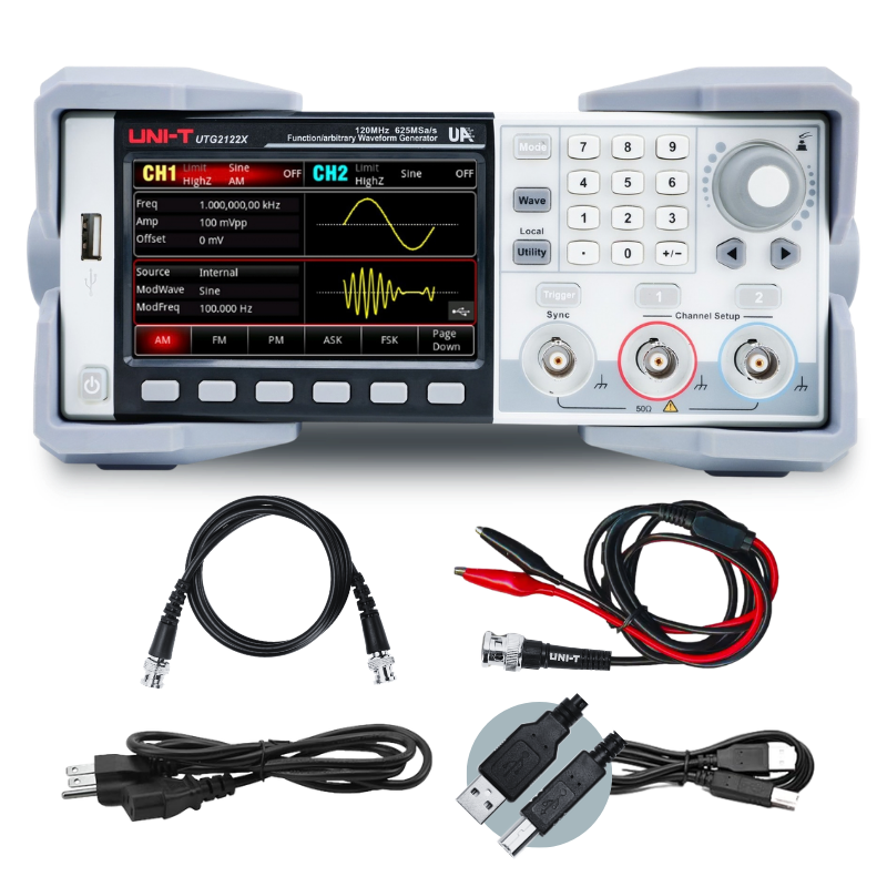UTG2082X 80 MHz 2Ch Advanced-Series Arbitrary Waveform Generator