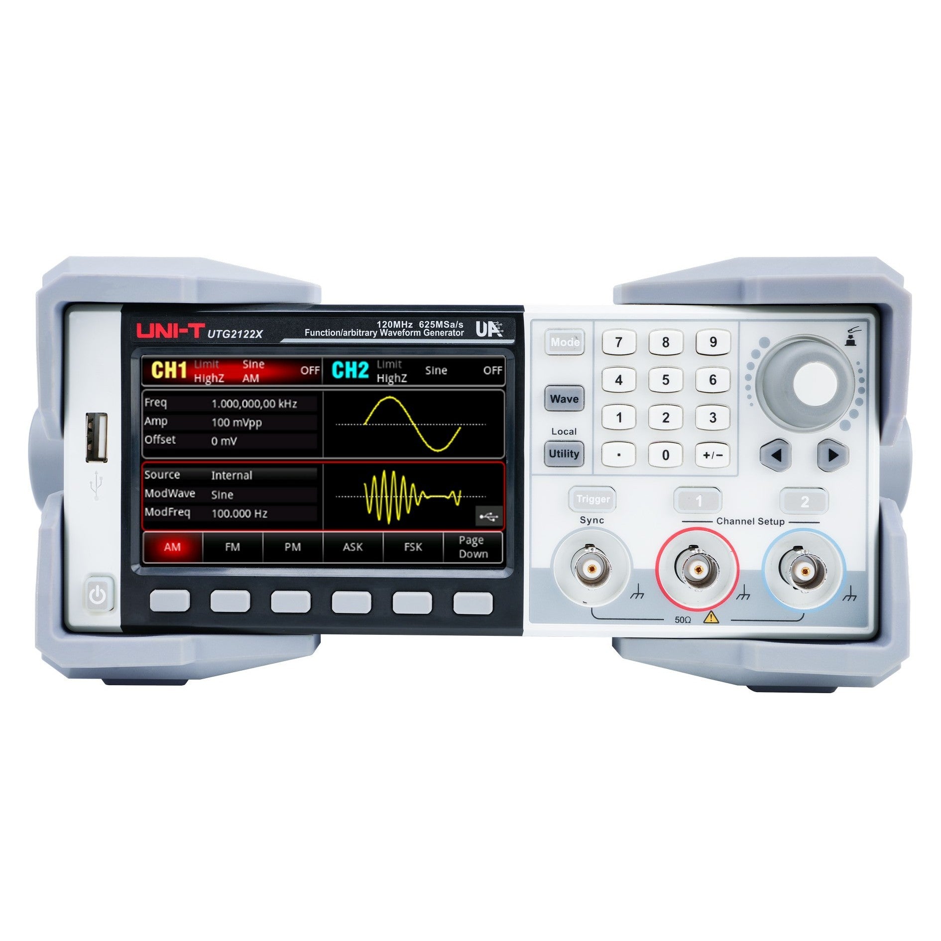 UTG2082X 80MHz 2Ch Advanced-Series Arbitrary Waveform Generator