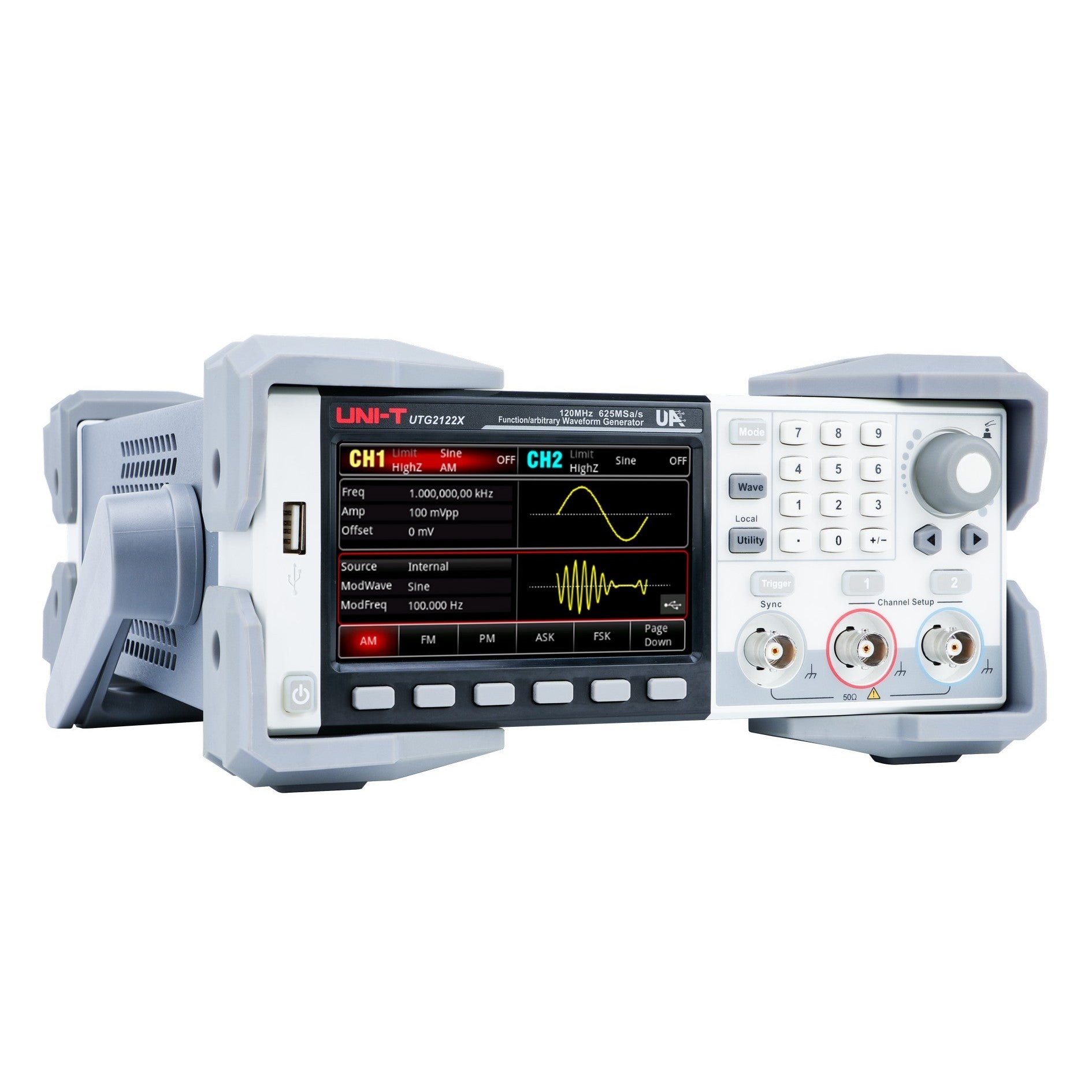 UTG2062X 60MHz 2Ch Advanced-Series Arbitrary Waveform Generator