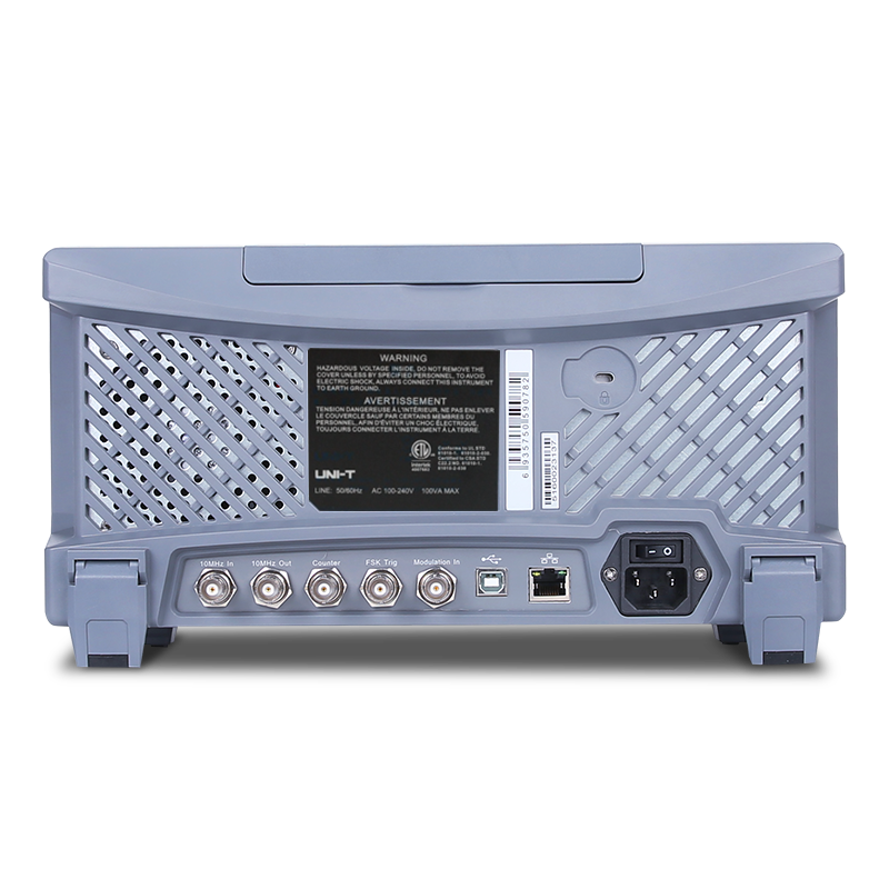Uni-T UTG4122A 120MHz 2Ch Peformance-Series Arbitrary Waveform Generator Back Image