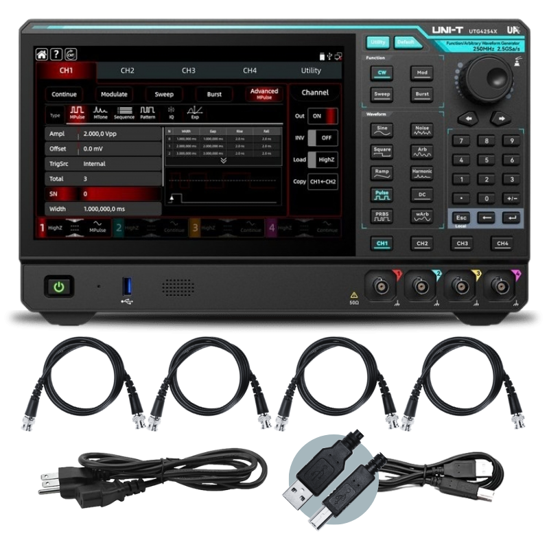UTG4164X 160 MHz 4Ch Performance-Series Arbitrary Waveform Generator