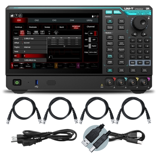 UTG4104X 100 MHz 4Ch Performance-Series Arbitrary Waveform Generator