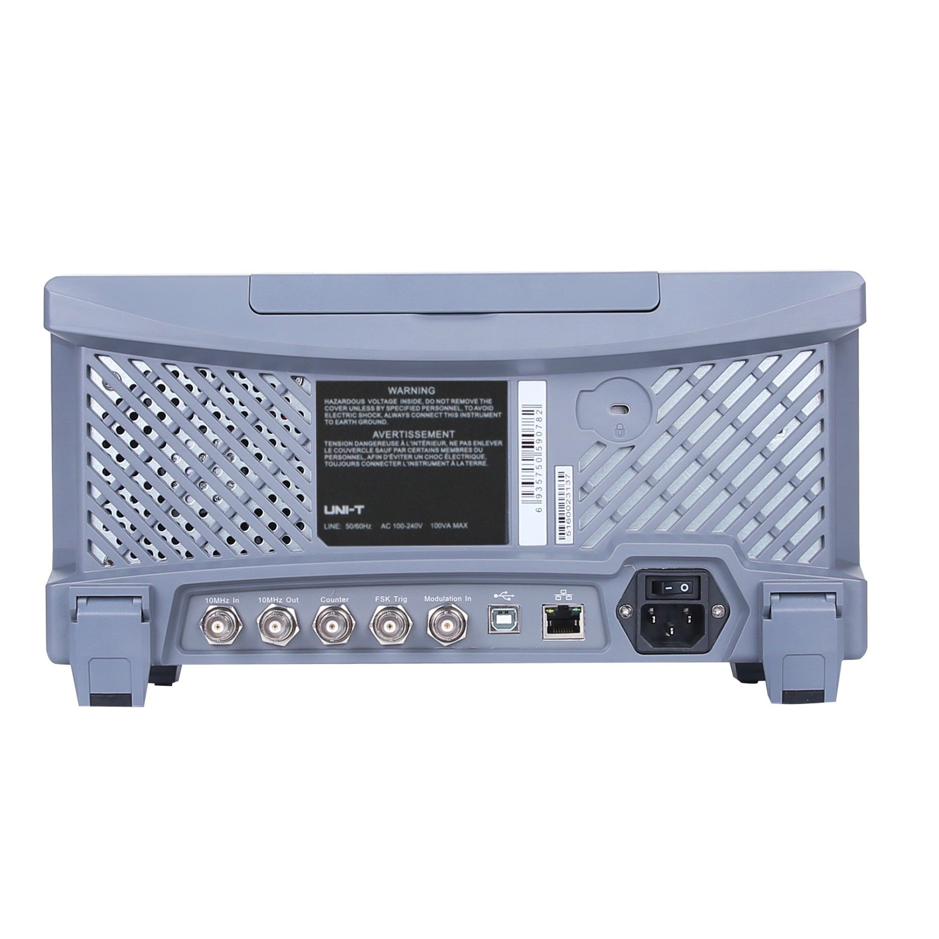 Uni-T UTG4162A 160MHz 2Ch Peformance-Series Arbitrary Waveform Generator Back Image