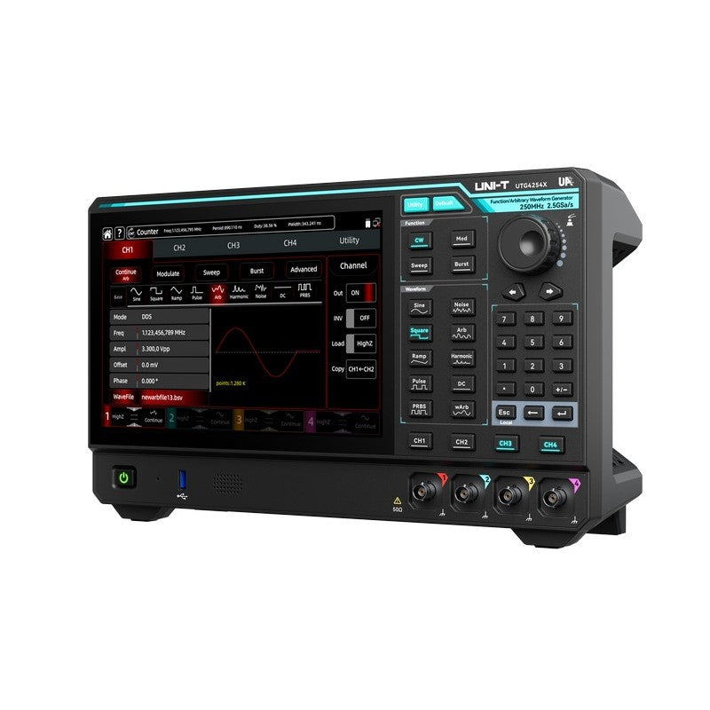 UTG4104X 100MHz 4Ch Performance-Series Arbitrary Waveform Generator