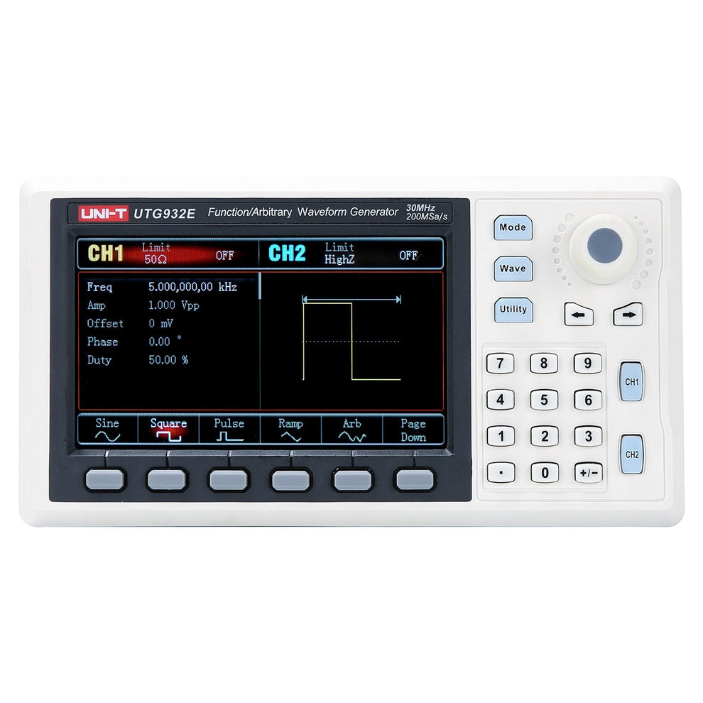 UTG932E 30MHz 2Ch AWG | UNI-T – Uni-Trend US