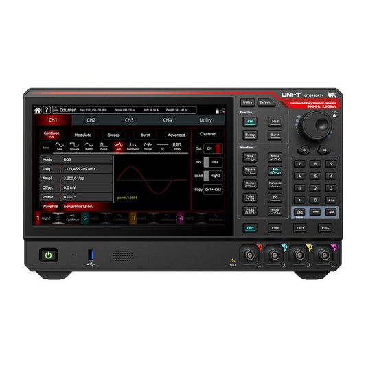 UTG9354T+ 350MHz 4Ch Elite-Series Arbitrary Waveform Generator
