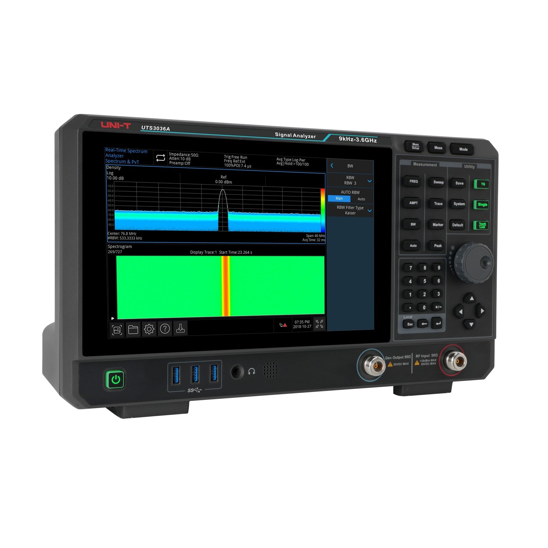 UTS3036A 3.6GHz Performance-Series Signal Analyzer