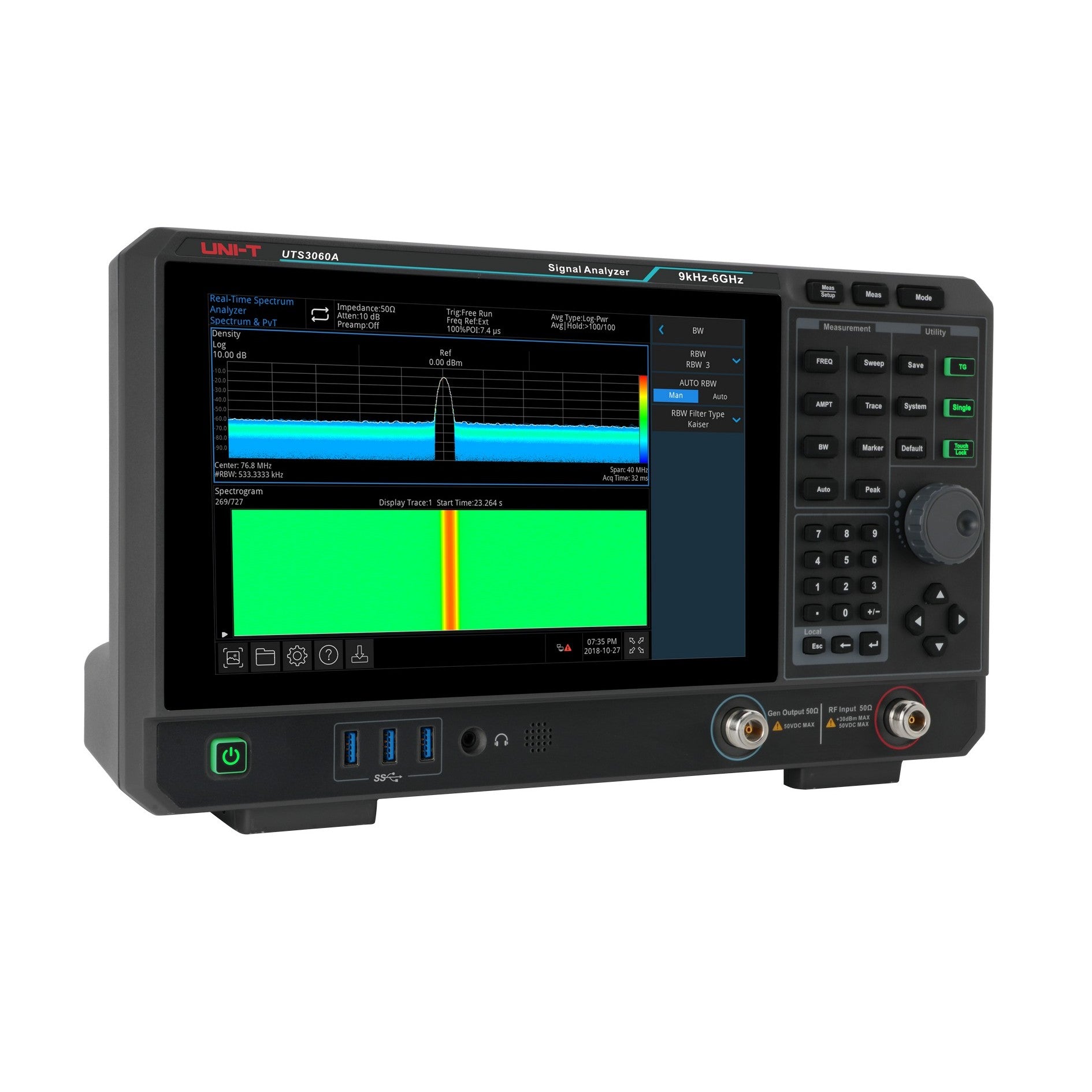 UTS3060A 6.0GHz Performance-Series Signal Analyzer