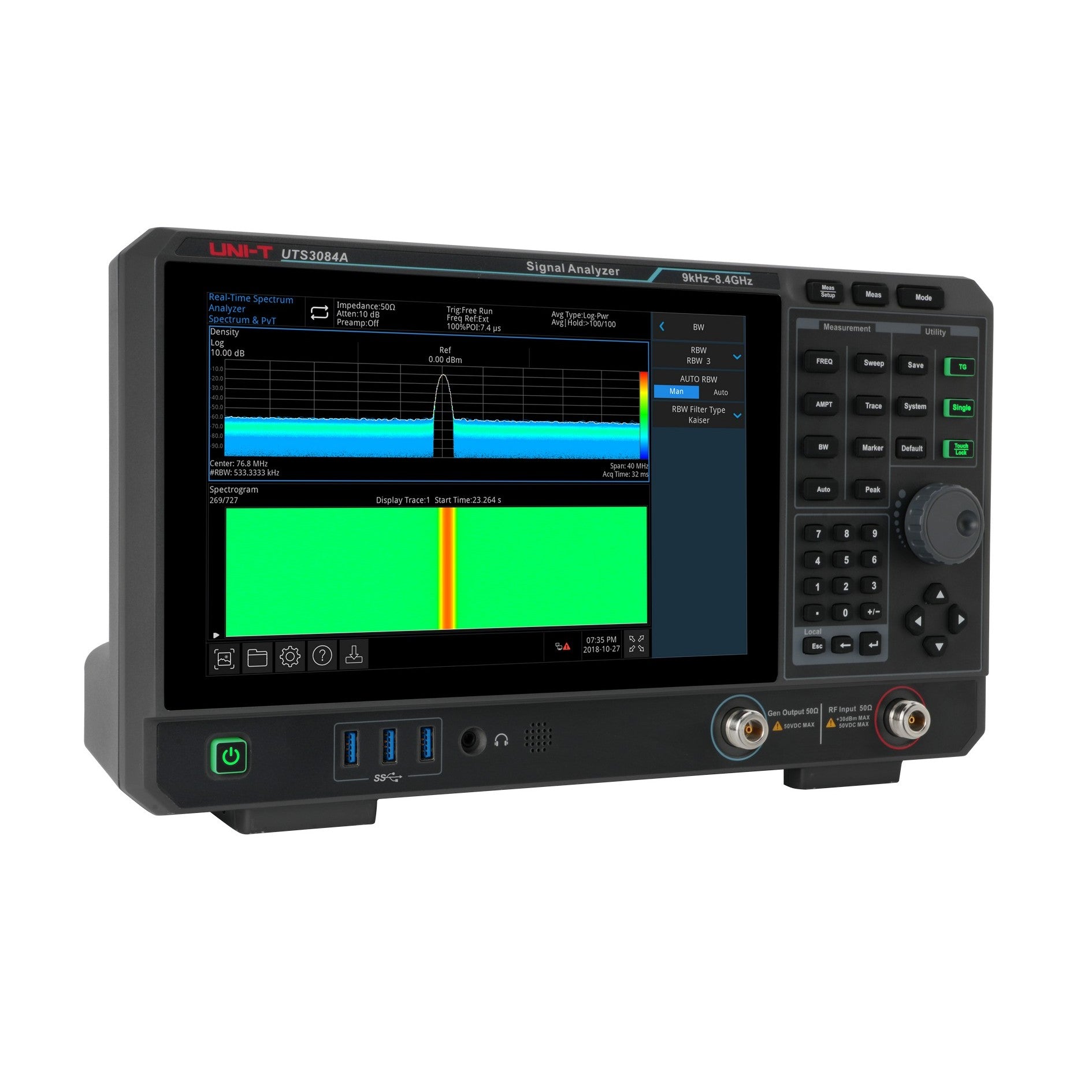 UTS3084A 8.4GHz Performance-Series Signal Analyzer