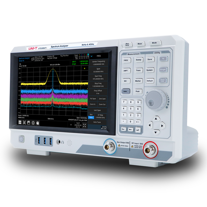 UTS3015T+ 1.5GHz Performance-Series Spectrum Analyzer with Tracking Generator