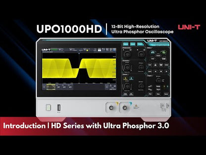 UPO1082HD 80 MHz 2Ch 12-Bit Digital Storage Oscilloscope