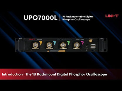 UPO7104L | 1 GHz 4-Channel Eight-in-One Rack-Mount Oscilloscope