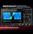 MSO3034HD 12-Bit 350MHz 4Ch Mixed Signal Oscilloscope