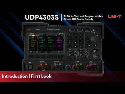 UDP4303S 4Ch 297W Precision Linear DC Power Supply